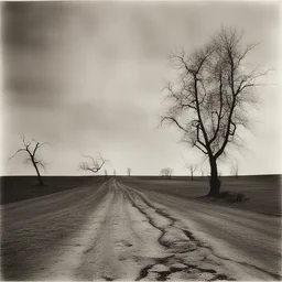 a landscape by Irving Penn