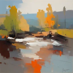 a landscape by Iryna Yermolova