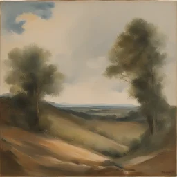 a landscape by Isabelle Waldberg