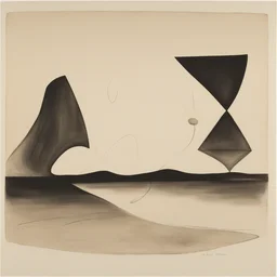 a landscape by Isamu Noguchi