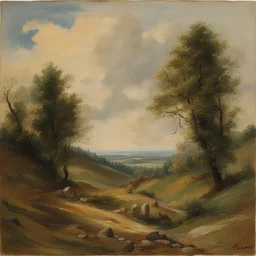 a landscape by Istvan Banyai