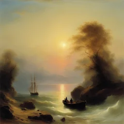 a landscape by Ivan Aivazovsky