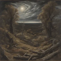 a landscape by Ivan Albright