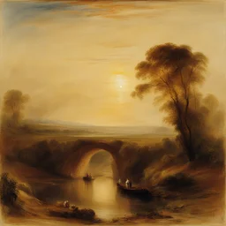 a landscape by J.M.W. Turner