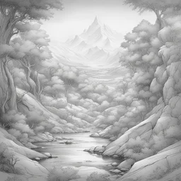 a landscape by J. Scott Campbell