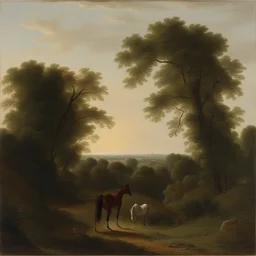 a landscape by Jacques-Laurent Agasse