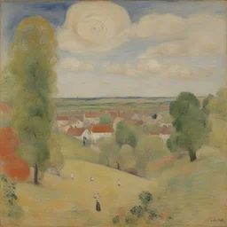 a landscape by James Ensor