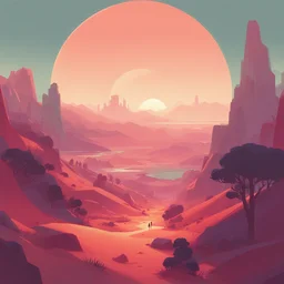 a landscape by James Gilleard