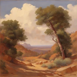 a landscape by James Gurney