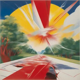 a landscape by James Rosenquist