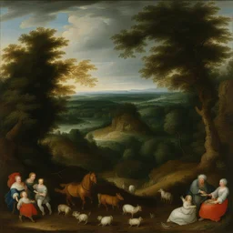 a landscape by Jan Brueghel the Elder