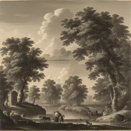 a landscape by Jan Luyken