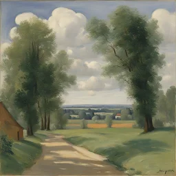 a landscape by Jan Sluyters