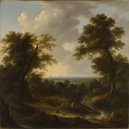 a landscape by Jan Wiegers