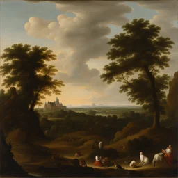 a landscape by Jan van Ravesteyn