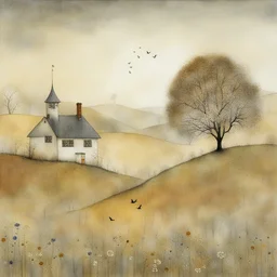 a landscape by Jane Crowther