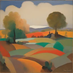 a landscape by Jane Graverol