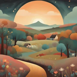 a landscape by Jane Newland