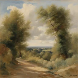 a landscape by Jean-André Rixens
