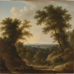 a landscape by Jean-Jacques Avril I