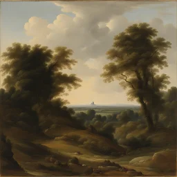 a landscape by Jean Bourdichon