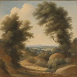 a landscape by Jean Dupas