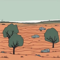 a landscape by Jean Jullien