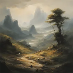a landscape by Jef Wu
