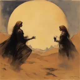 a landscape by Jeffrey Catherine Jones