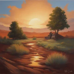 a landscape by Jeffrey Smith art