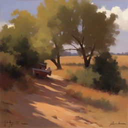 a landscape by Jeffrey T. Larson