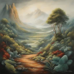 a landscape by JennyBird Alcantara
