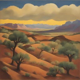 a landscape by Jerry Siegel