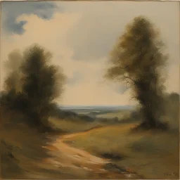 a landscape by Jerzy Duda-Gracz