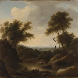 a landscape by Jesús Meneses del Barco