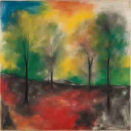 a landscape by Jim Dine