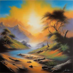 a landscape by Jim Warren
