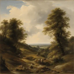 a landscape by Jindrich Styrsky