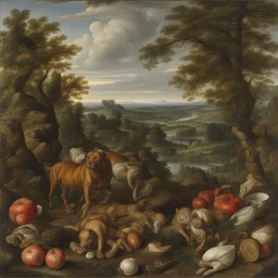 a landscape by Joachim Beuckelaer