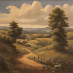 a landscape by Joe Petagno