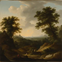 a landscape by Johann Bodin