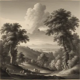 a landscape by Johann Wolfgang von Goethe