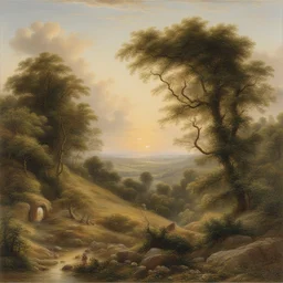 a landscape by Johfra Bosschart