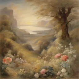 a landscape by John Anster Fitzgerald
