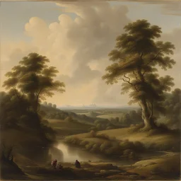 a landscape by John Avon