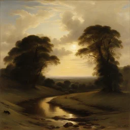 a landscape by John Collier