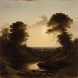 a landscape by John Frederick Kensett