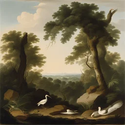a landscape by John James Audubon