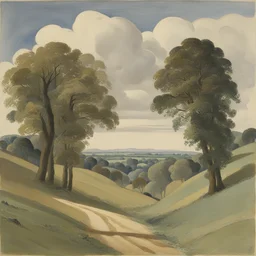 a landscape by John Nash