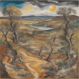 a landscape by John Perceval